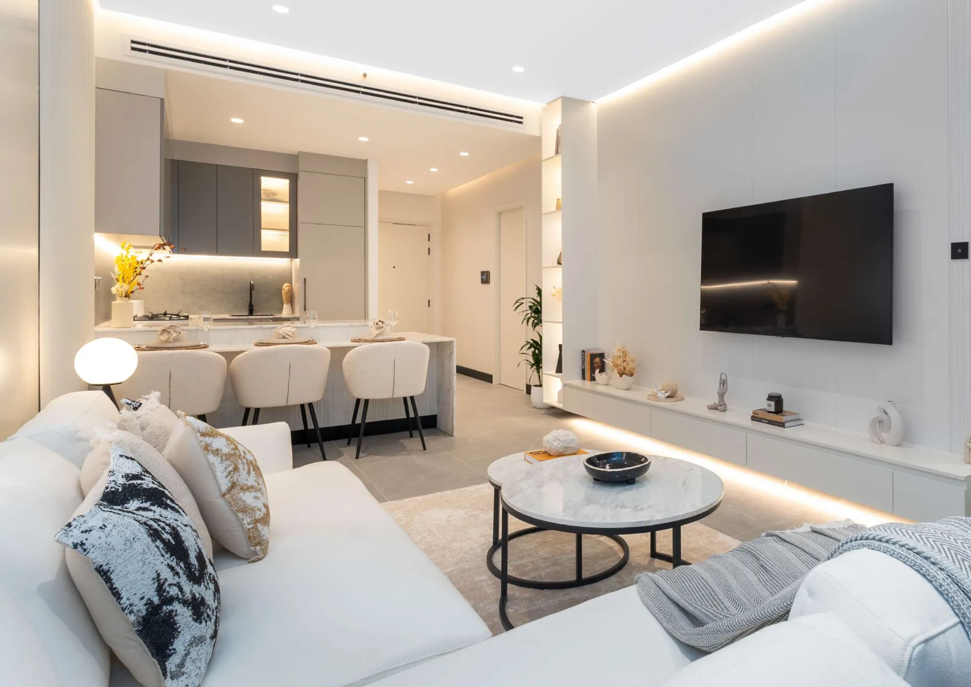 Vivanti Residences by Meteora — интерьер гостиной