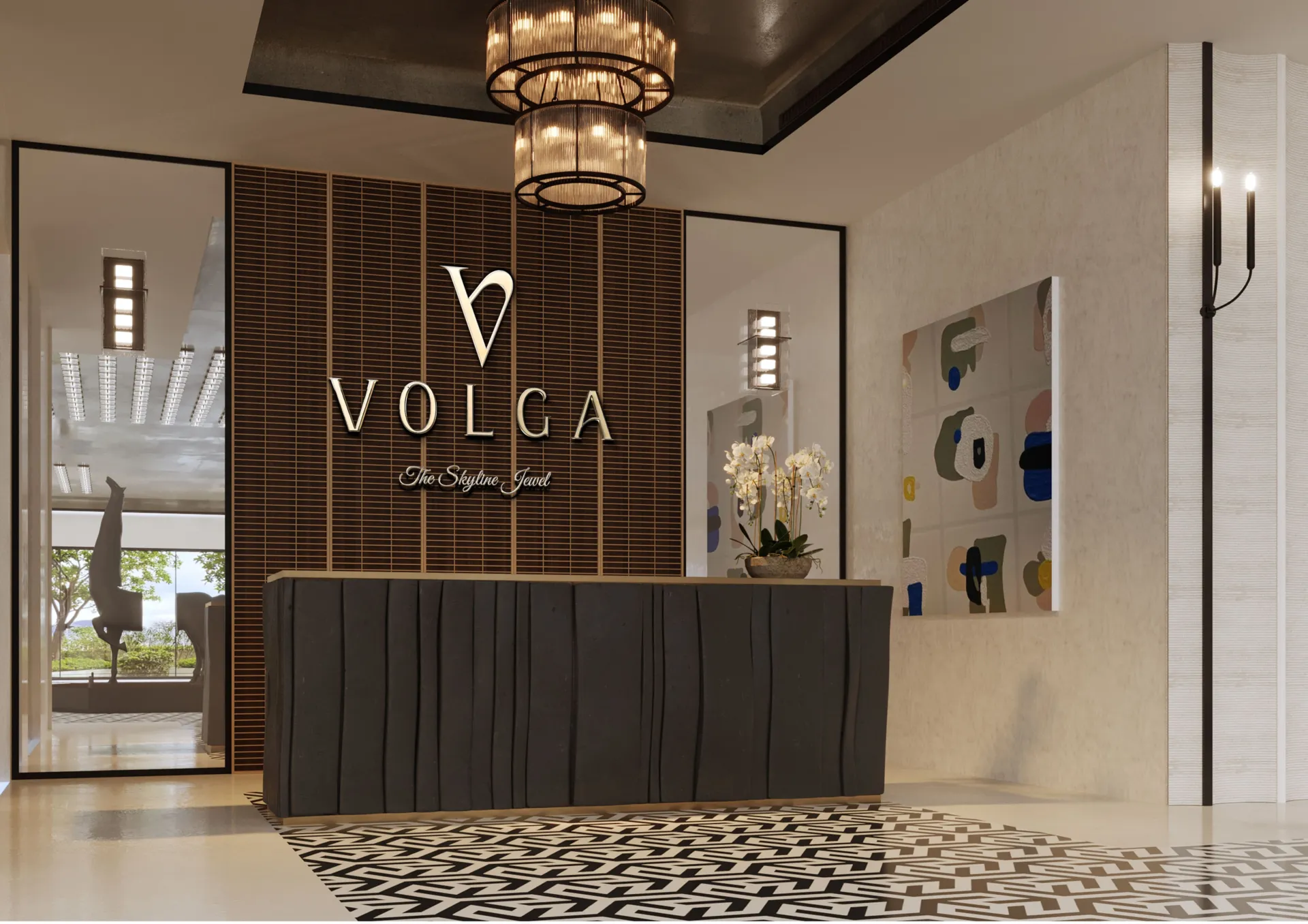 Volga Tower в районе JVT (Джумейра Вилладж Трайангл) — фото 17