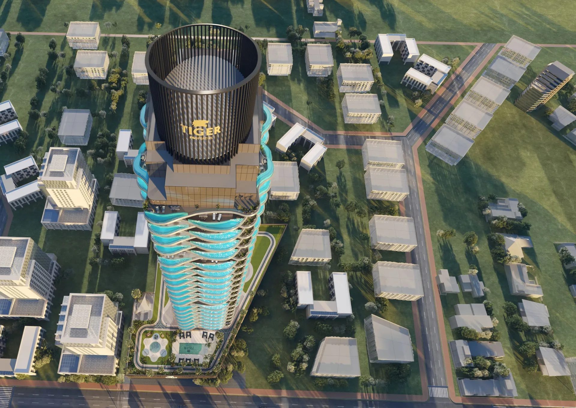 Volga Tower в районе JVT (Джумейра Вилладж Трайангл) — фото 2