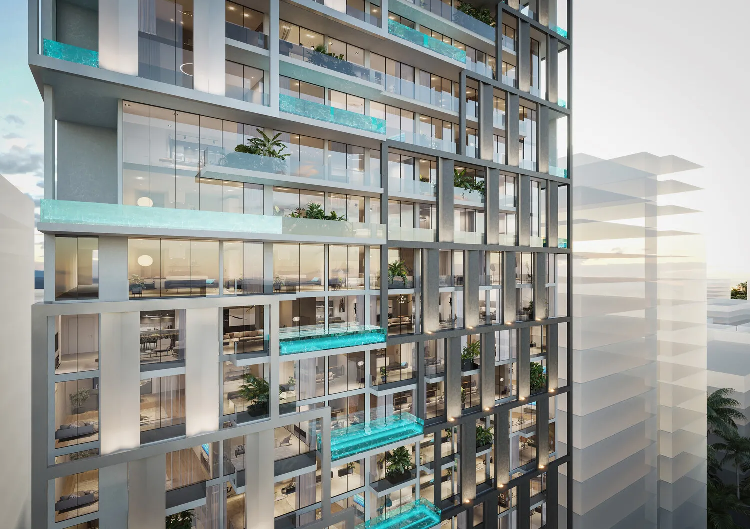Vue by Crystal Bay в районе JVC (Джумейра Вилладж Серкл) — фото 1