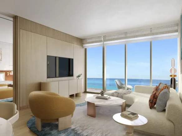 W Hotels and Residences Al Marjan — интерьер гостиной
