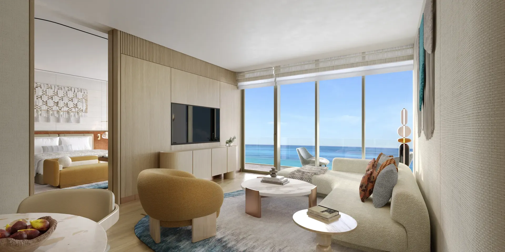 W Hotels and Residences Al Marjan — интерьер гостиной