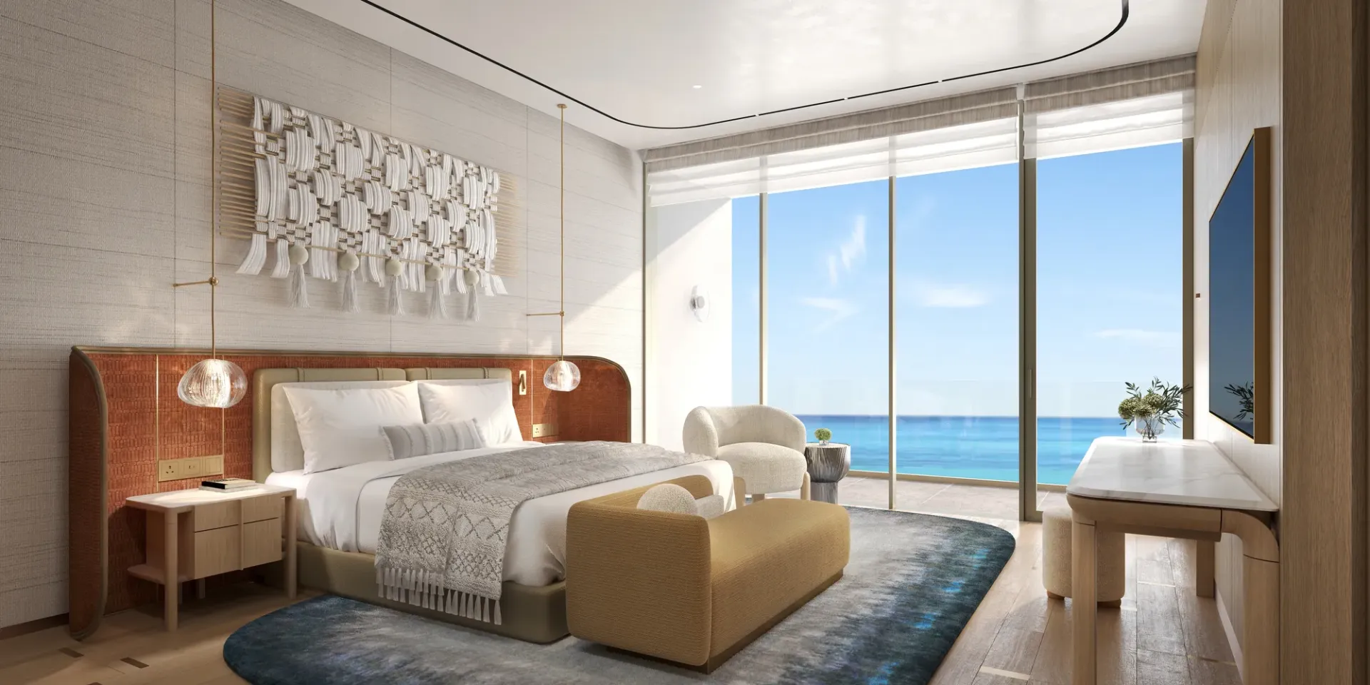 W Hotels and Residences Al Marjan — спальня