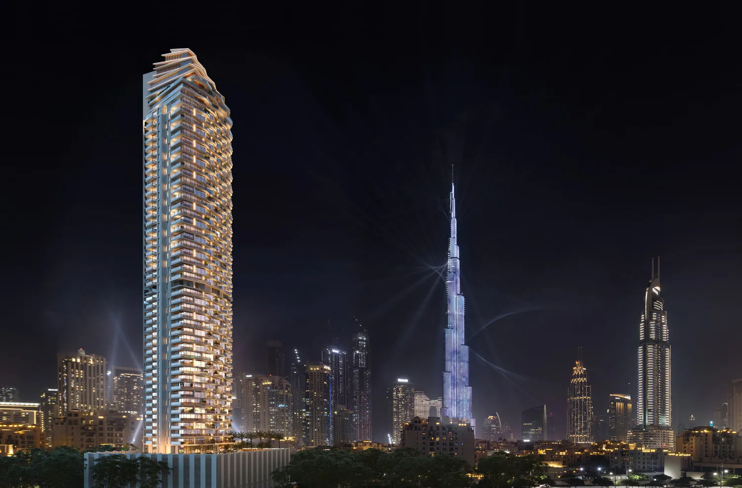 W Residences — вид на комплекс