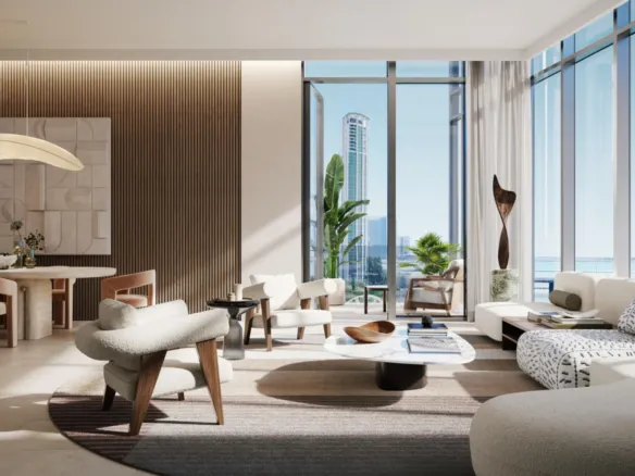 W Residences by Taraf — интерьер гостиной