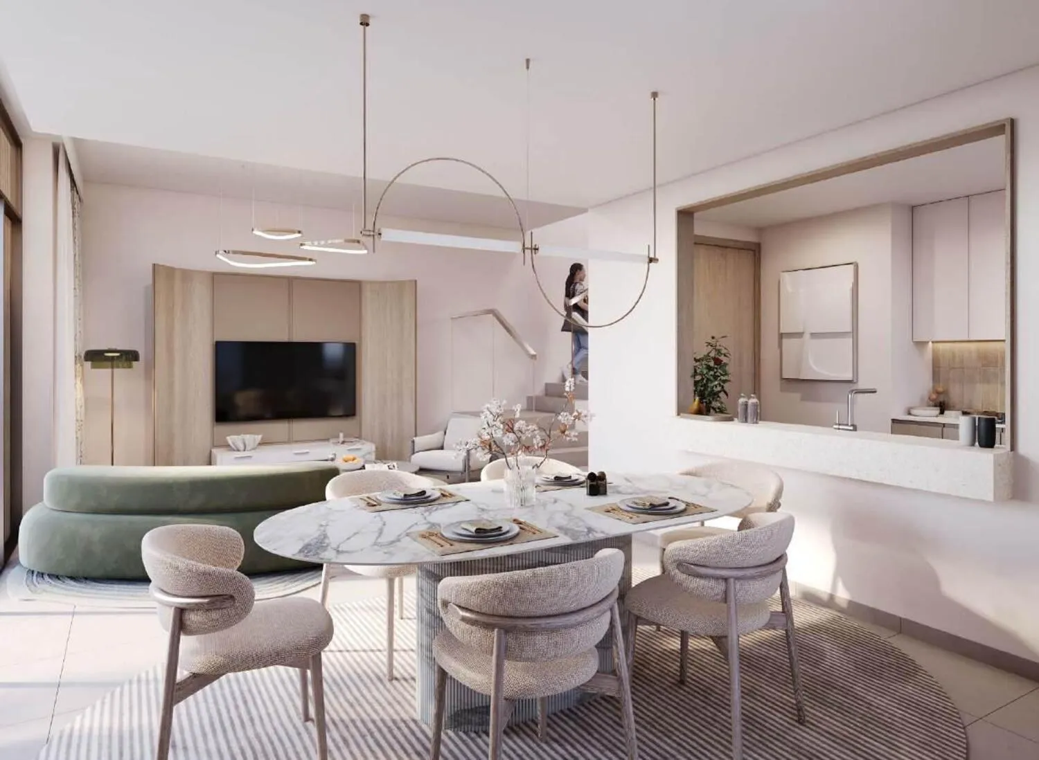 Waada Dubai South — интерьер гостиной, фото 23
