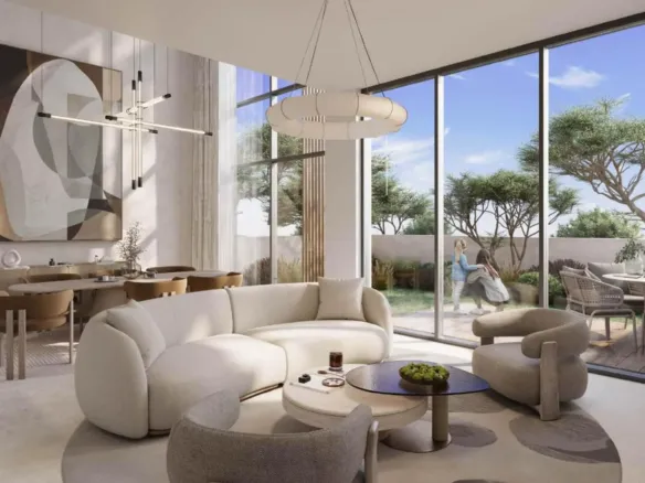 Waada Dubai South — интерьер гостиной, фото 24