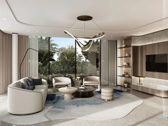 Wadi Villas — интерьер гостиной