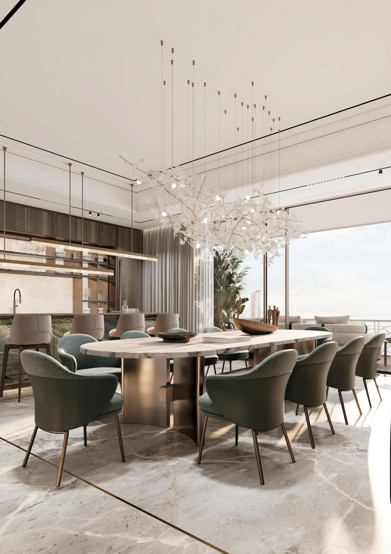 Waldorf Astoria Residences в районе Аль-Джазира Аль-Хамра — фото 12
