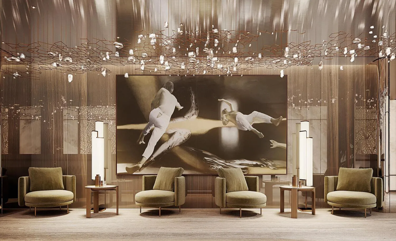 Waldorf Astoria Residences — лобби