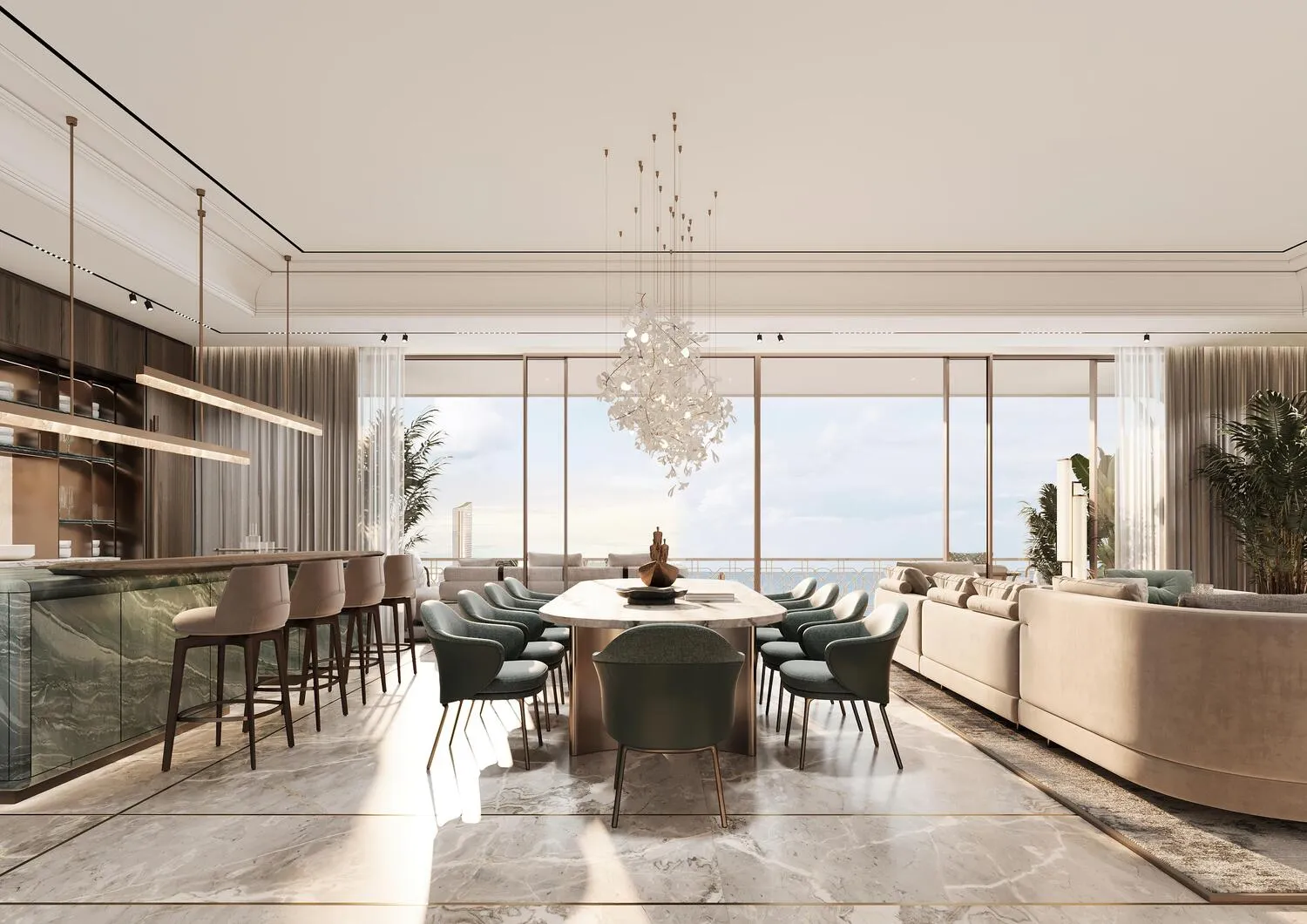 Waldorf Astoria Residences в районе Аль-Джазира Аль-Хамра — фото 6