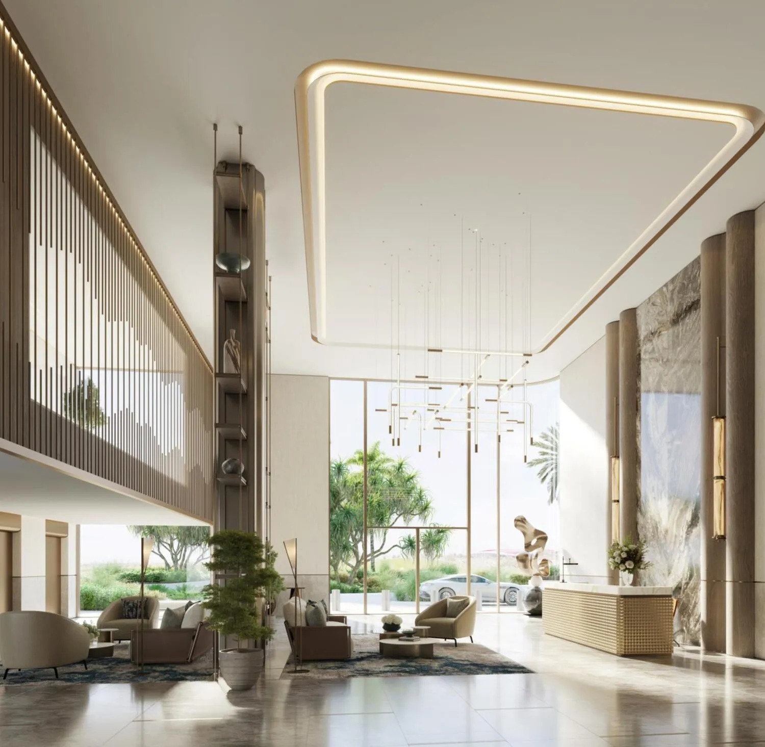 Waldorf Astoria Residences Yas — лобби