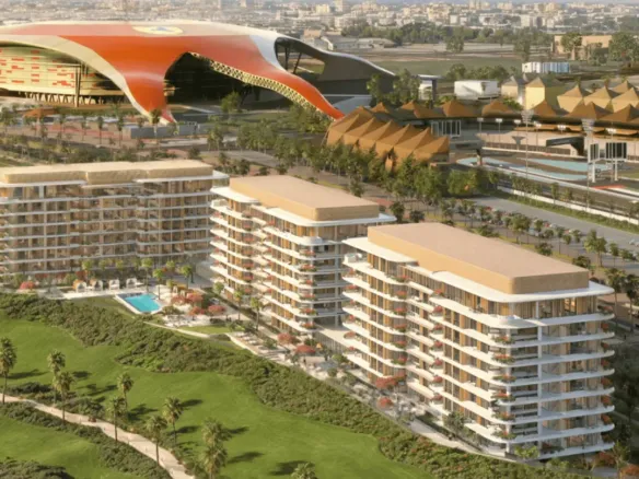 Waldorf Astoria Residences Yas — вид на комплекс