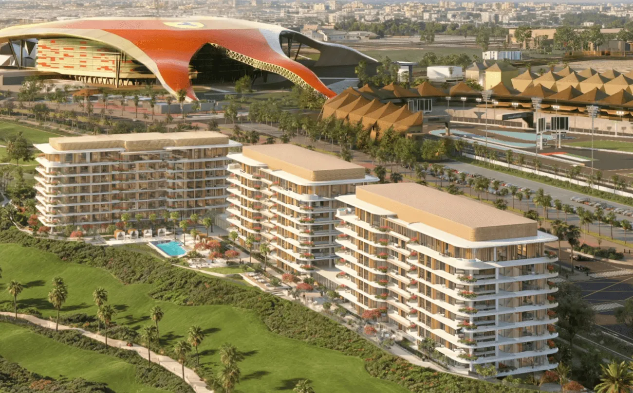 Waldorf Astoria Residences Yas — вид на комплекс