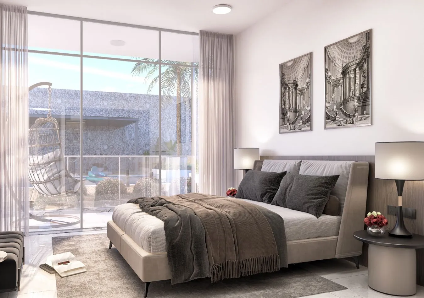 Waref Residences — спальня