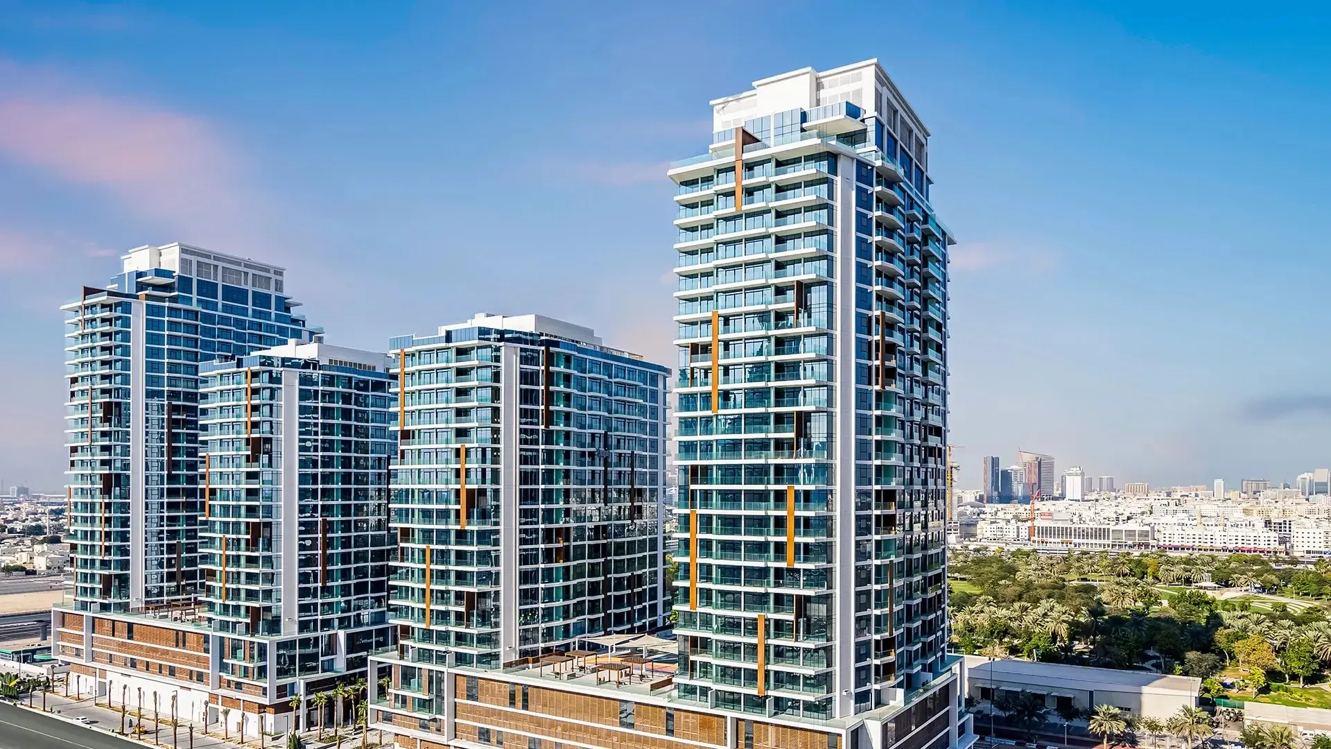 Wasl 1 Park Gate Residences — вид на комплекс