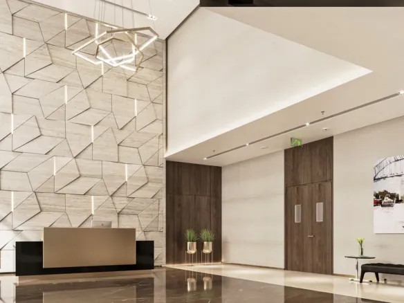 Wasl 1 Park Views Residences Tower A — лобби