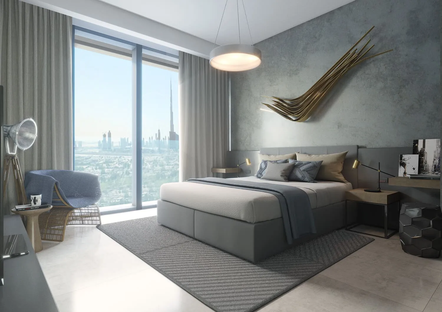 Wasl1 1 Residences — спальня
