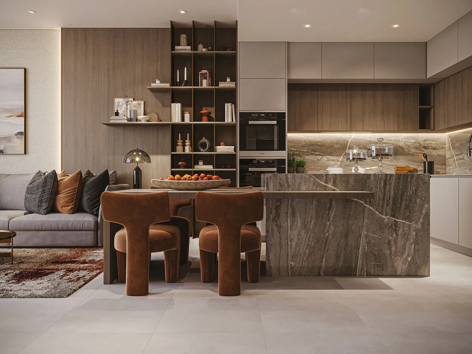 Westwood Grande 2 — кухня-гостиная, фото 8