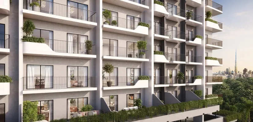Weybridge Gardens в районе Дубайленд Резиденс Комплекс — фото 2