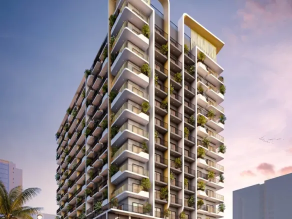 Weybridge Gardens в районе Дубайленд Резиденс Комплекс — фото 3