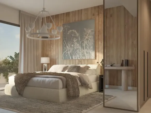Weybridge Gardens 3 — спальня