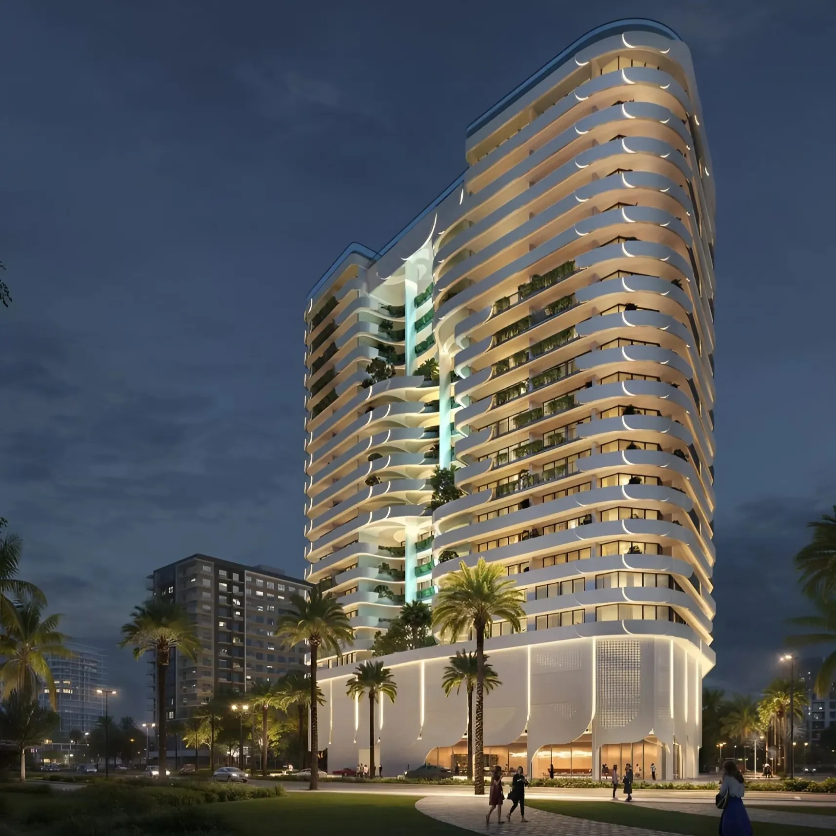 Weybridge Gardens 4 в районе Дубайленд Резиденс Комплекс — фото 1