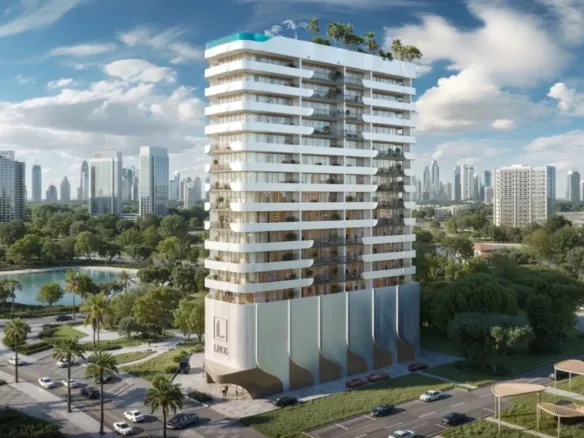 Weybridge Gardens 5 в районе Дубайленд Резиденс Комплекс — фото 3