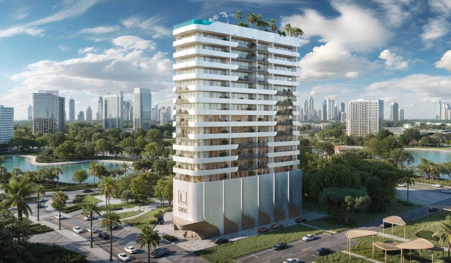 Weybridge Gardens 5 в районе Дубайленд Резиденс Комплекс — фото 3