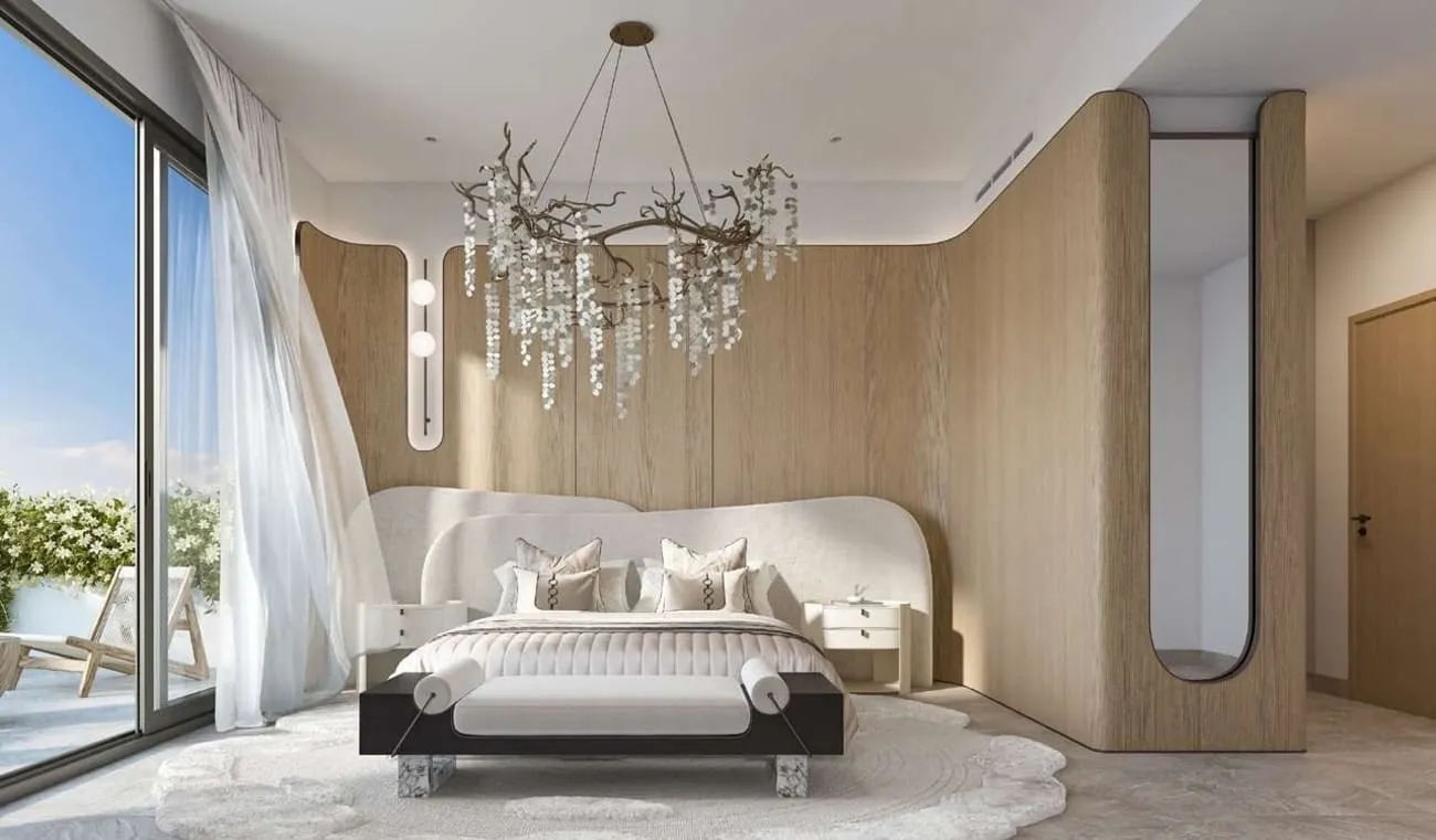 Weybridge Gardens 5 — спальня