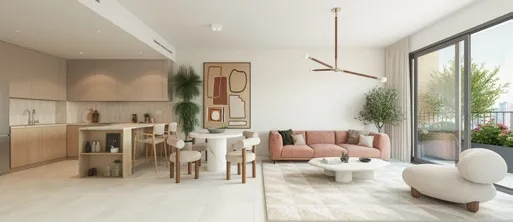 Weybridge Gardens — кухня-гостиная