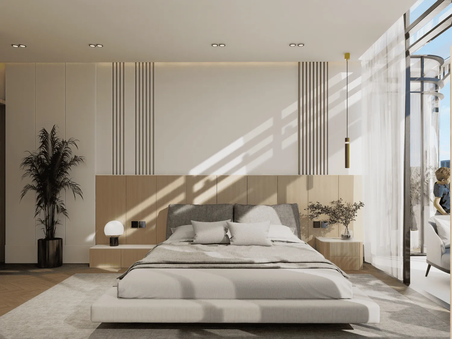 Whitestone Residences — спальня