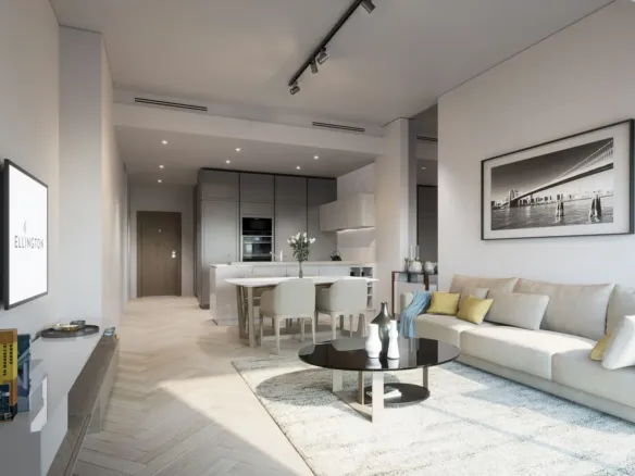 Wilton Park Residences — интерьер гостиной