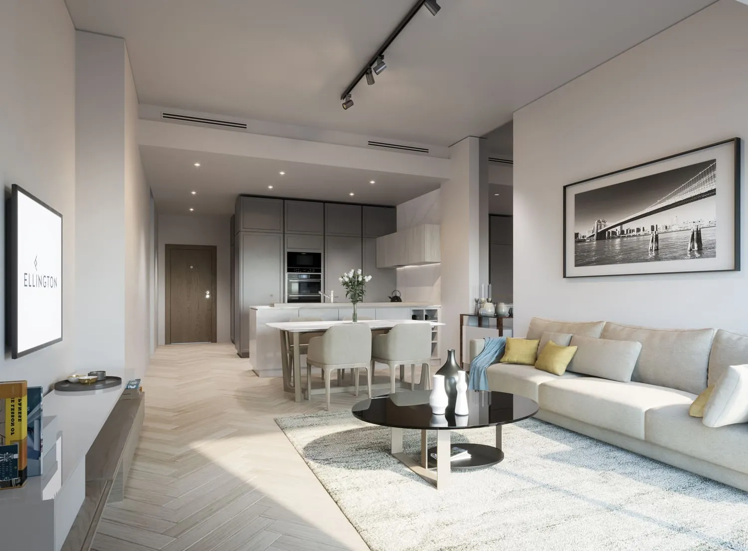 Wilton Park Residences — интерьер гостиной