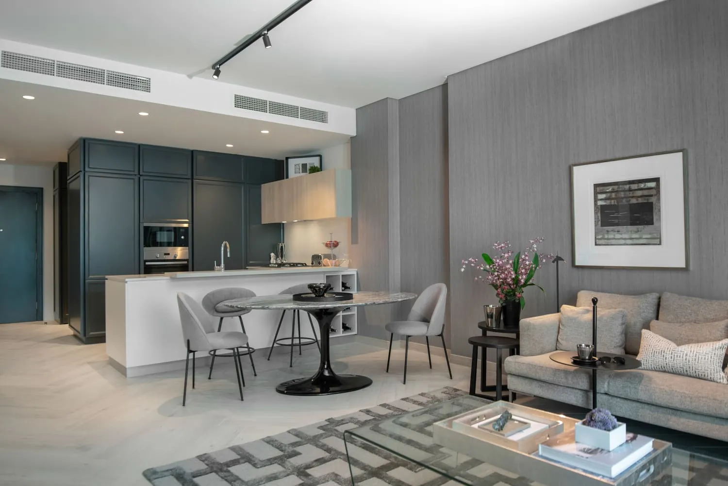 Wilton Park Residences — кухня-гостиная