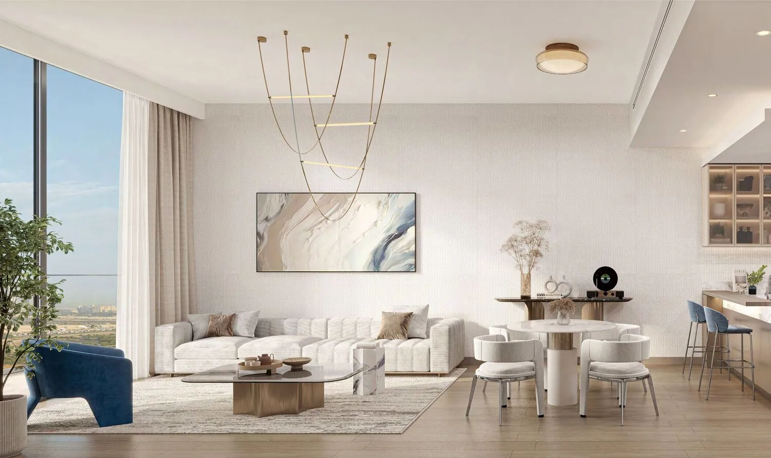 Windsor House 2 — интерьер гостиной