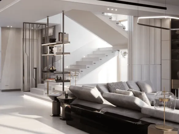 Woodland Residences — интерьер гостиной