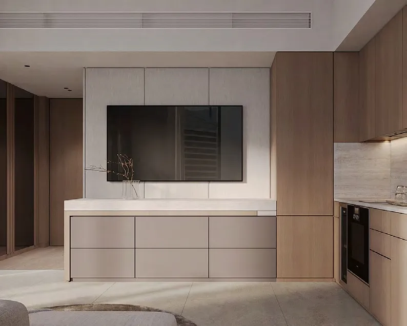 Wyndham Residences Al Marjan Island — интерьер гостиной