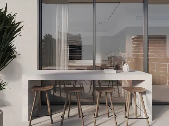 Wyndham Residences Al Marjan Island — терраса