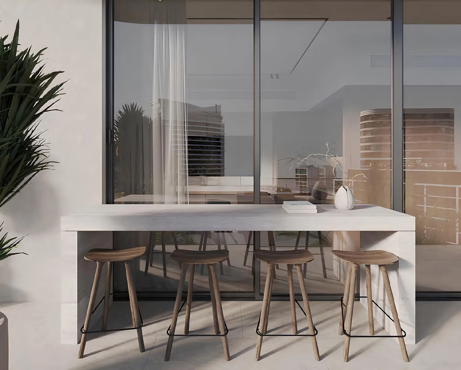 Wyndham Residences Al Marjan Island — терраса