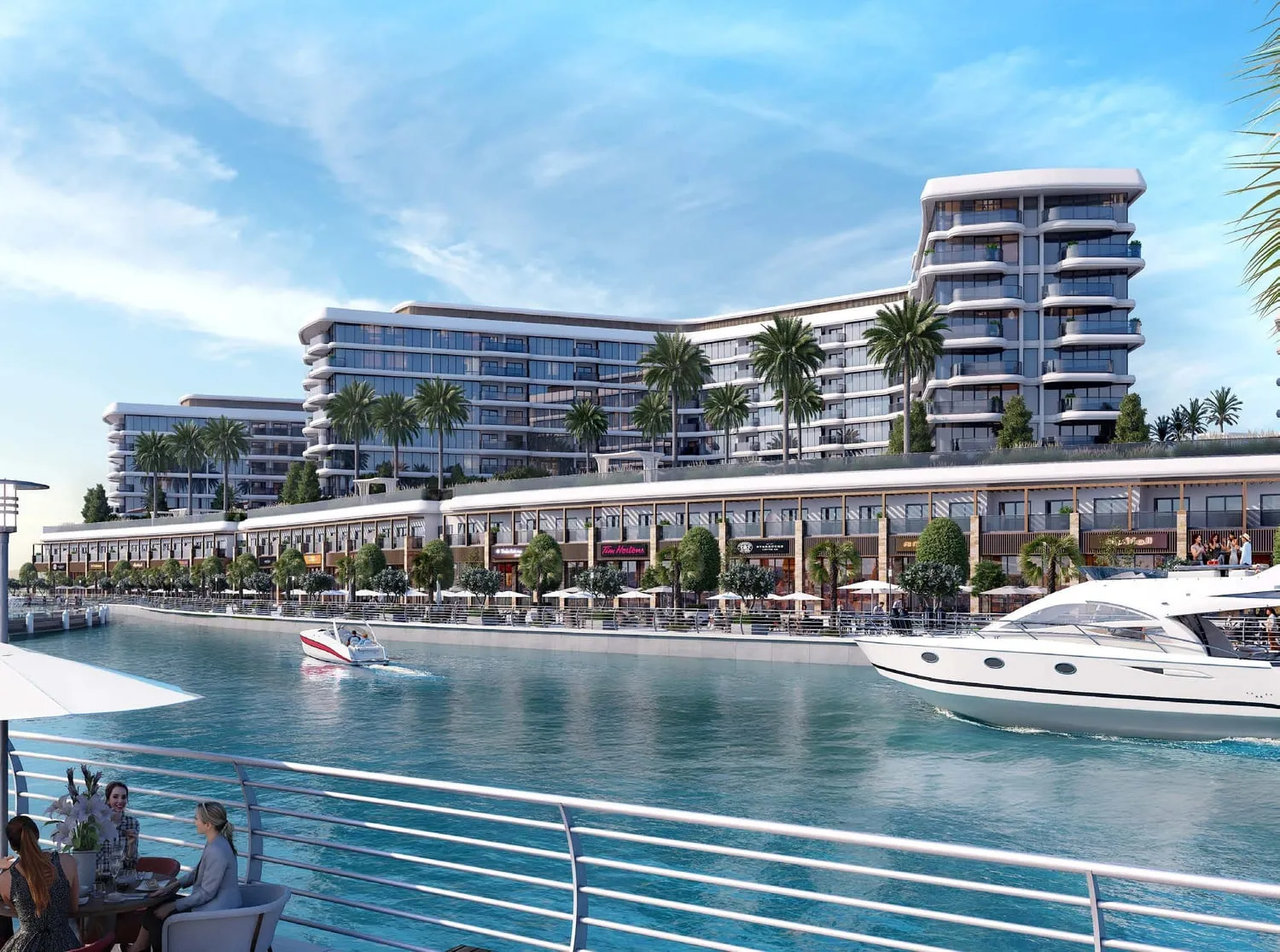 Yachtside Marina Residences — вид на комплекс, фото 4