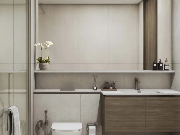 Yachtside Marina Residences — ванная комната