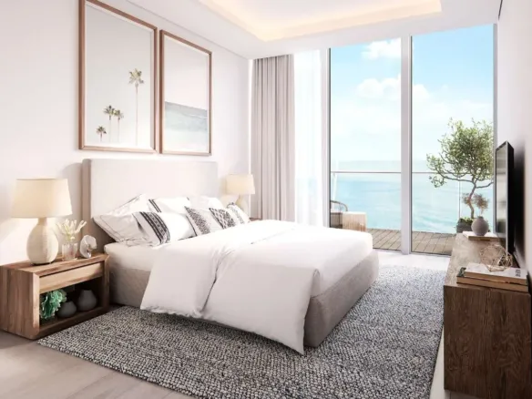 Yas Beach Residence — спальня
