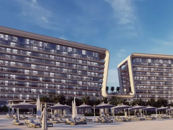 Yas Beach Residence — вид на комплекс