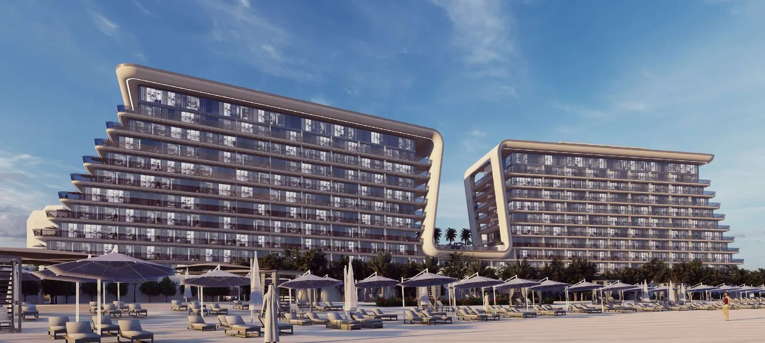 Yas Beach Residence — вид на комплекс
