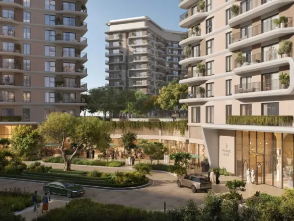 Yas Park Place — вход в здание
