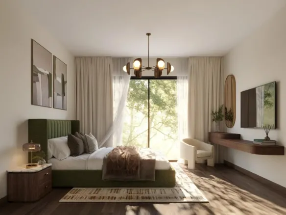 Yas Park Place — спальня