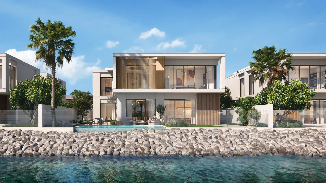 Yas Riva Reserve — фасад виллы, фото 4