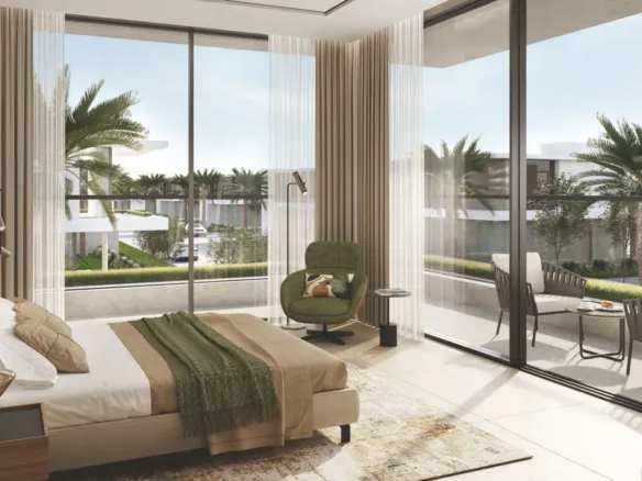 Yasmina Duet Villas — спальня, фото 12