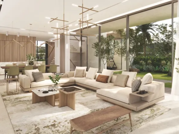 Yasmina Duet Villas — интерьер гостиной